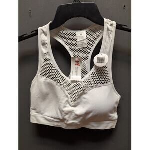 Think of ME sports bra Size Medium racerback mesh padded NEW
